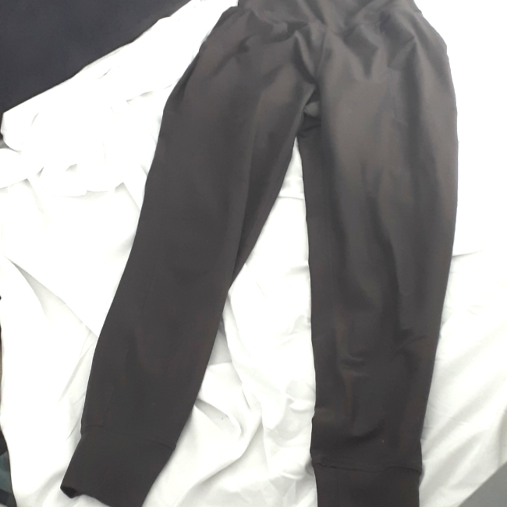 Brown leggings with pockets